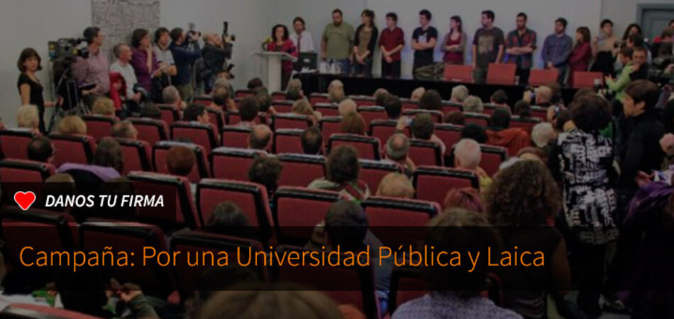 UNI Laica rechaza las celebraciones en honor de santo Tomás de Aquino en la Universidad de Jaén y en otras universidades públicas
