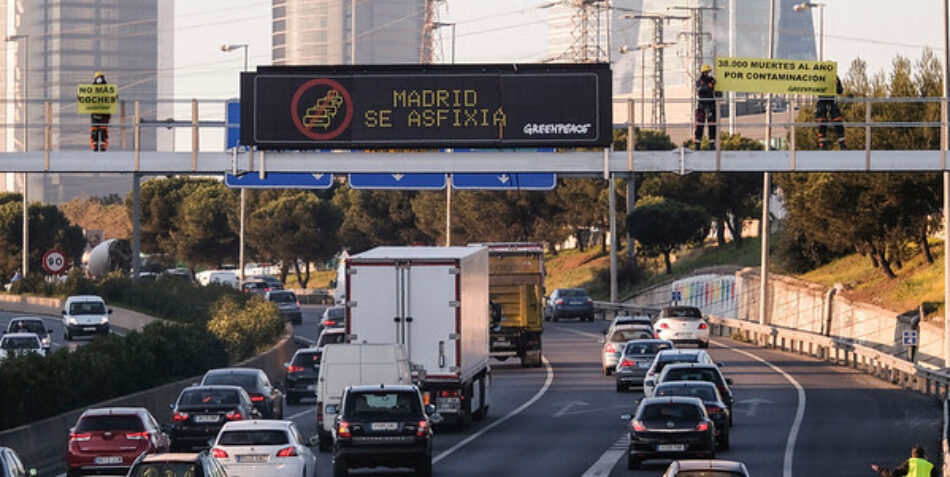 Reclaman medidas más efectivas contra la contaminación desde la A-1, una ‘zona cero’ de atascos de Madrid