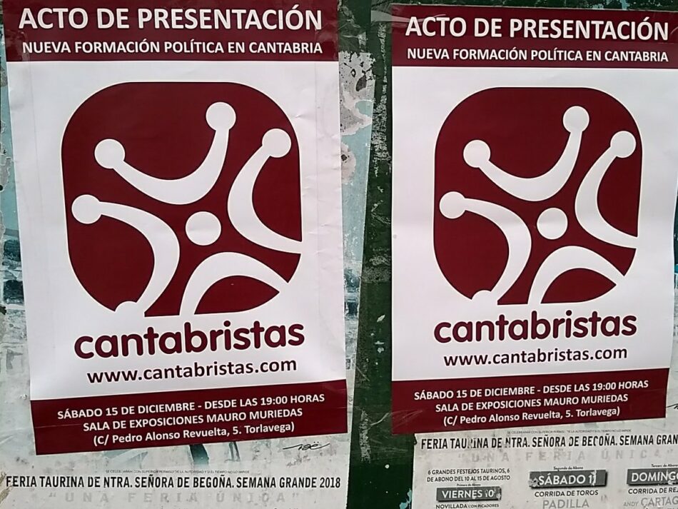 Cantabristas presentará su proyecto soberanista en Santander