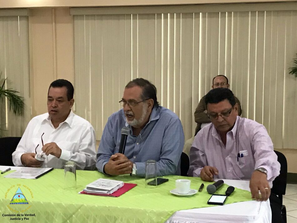 Nicaragua. Comisión de la Verdad, Justicia y Paz presentó tercer informe sobre crisis