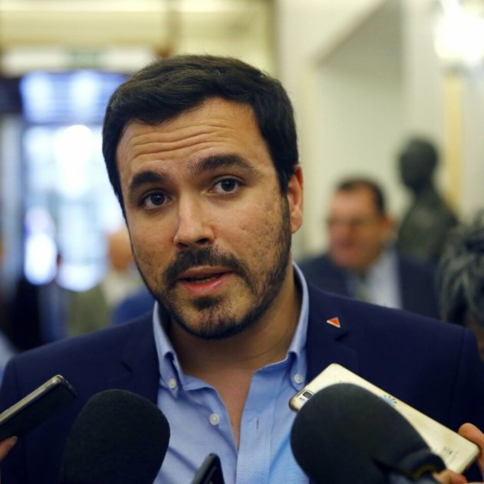 Alberto Garzón destaca que “IU está preparada para las elecciones, garantizando candidaturas, un programa ilusionante y un proyecto de país para la España trabajadora, feminista y plural”