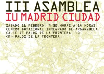 Izquierda Unida de la Ciudad de Madrid celebra su III Asamblea Político y Social