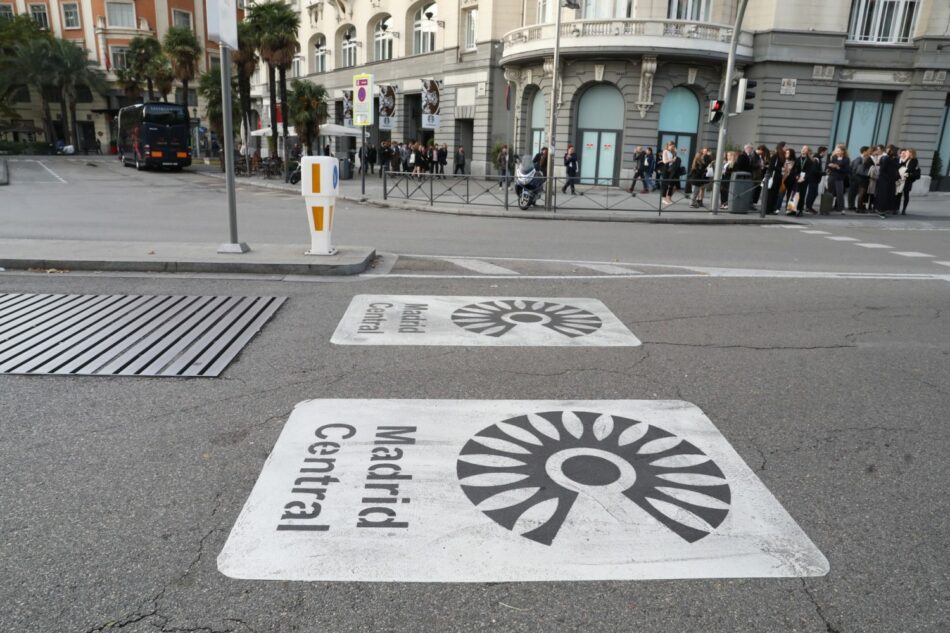 Segundo mes: se confirma la eficacia de Madrid Central para reducir la contaminación