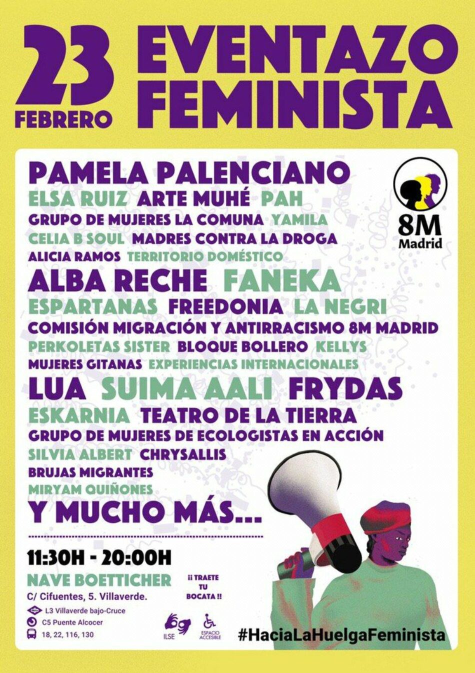 Madrid acoge hoy el Eventazo Feminista