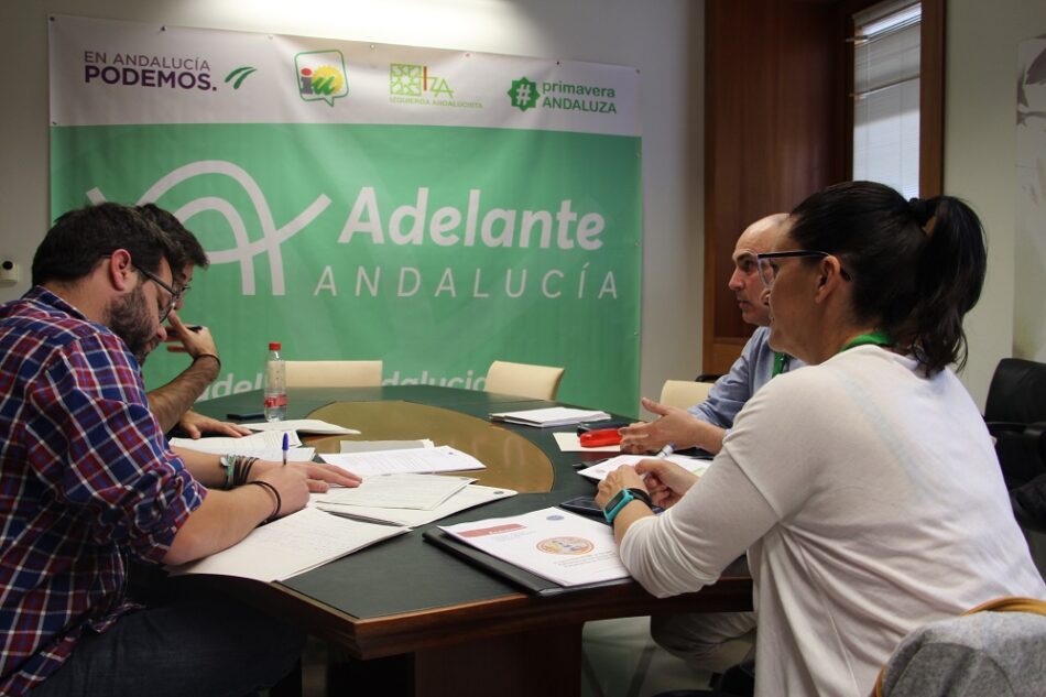 Adelante Andalucía lleva al Parlamento reivindicaciones de los militares