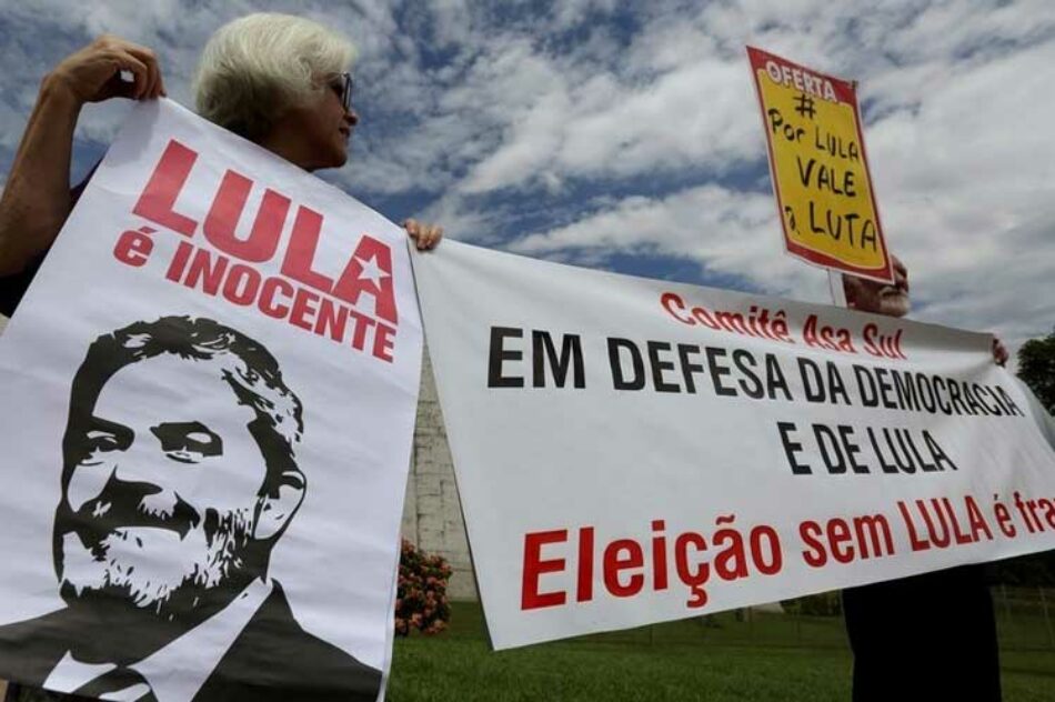 PT de Brasil convoca a manifestaciones por Lula