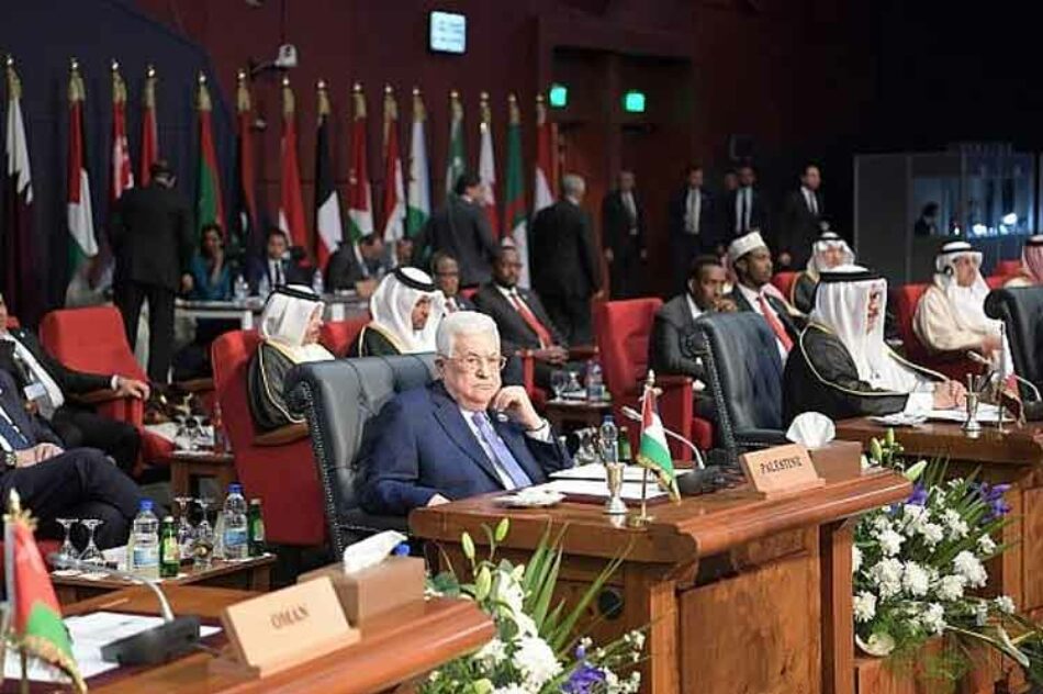 Presidente palestino llama a respetar las leyes internacionales