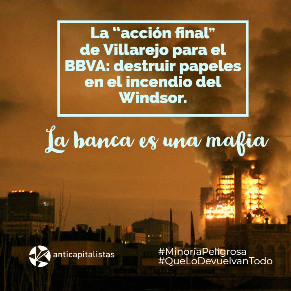 Anticapitalistas sale a la calle frente a la impunidad del rescate bancario