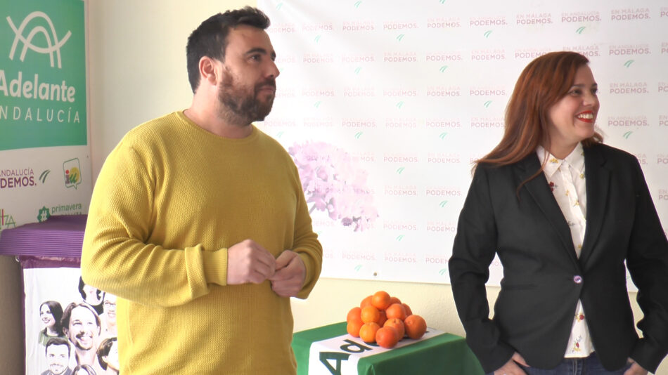 Podemos pide al Gobierno defender la producción de las naranjas de Andalucía frente a la importación sudafricana