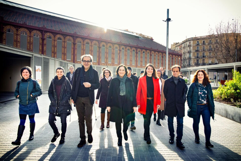 Ada Colau presenta el seu equip per consolidar una agenda de “canvi i esperança” a Barcelona