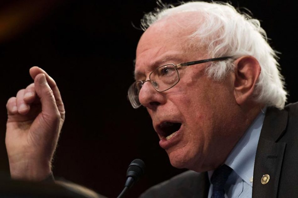 Una revolución política: bandera de Sanders para llegar a Casa Blanca