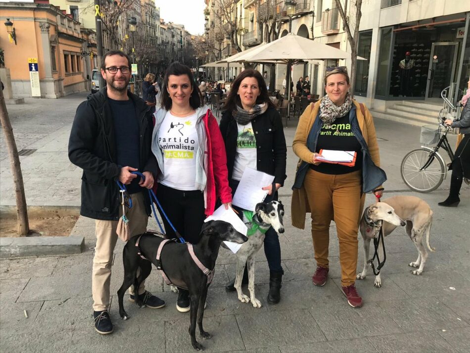 El Partido Animalista logra el apoyo de 60.000 ciudadanos para presentarse a las elecciones del 28A