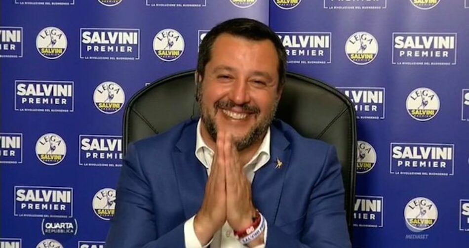 Salvini pone sitio al periodismo en Italia