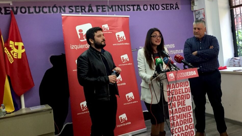 El 60,5% de la militancia y simpatizantes de IU Madrid aprueba continuar el proceso de confluencia ‘Madrid en Pie’
