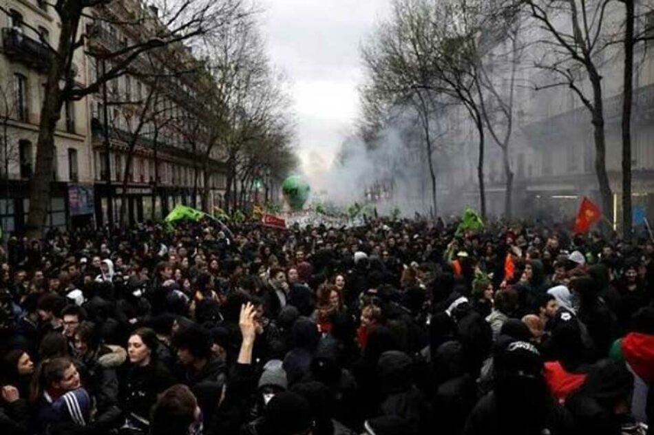 Sindicatos convocan Huelga general en Francia