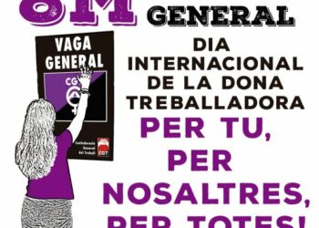 La CGT de Barcelona, convocada para negociar los servicios mínimos durante la huelga feminista del 8M con la Generalitat