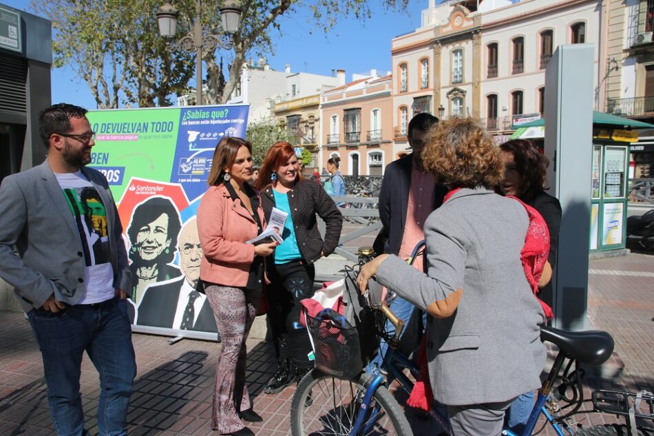 Presentan la campaña #Quelodevuelvantodo para pedir la recuperación del rescate bancario