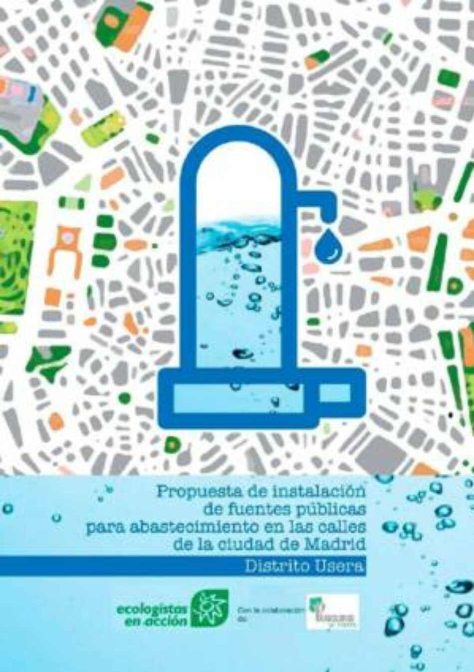 Una propuesta para tener más de 100 fuentes para beber en el distrito de Usera de Madrid