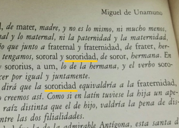 “Sororidad” y «feminicidio» en el diccionario RAE