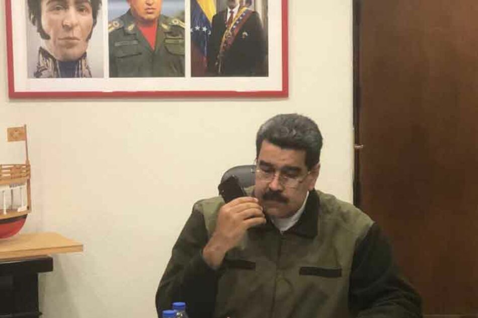 Maduro asegura que disparo de un francotirador causó el apagón