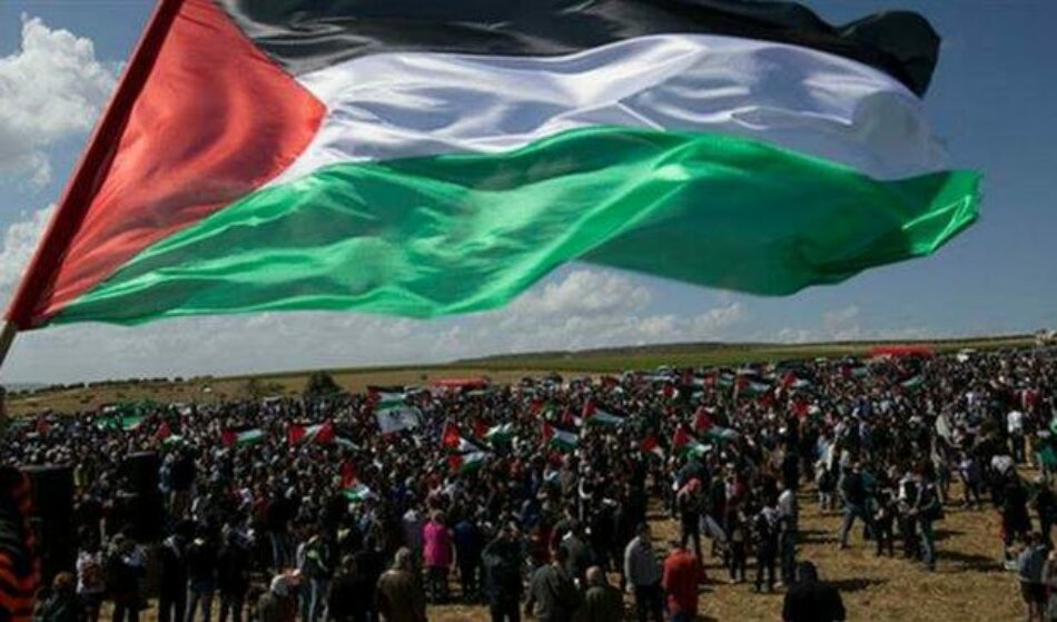 Los palestinos protagonizan una movilización masiva en el primer aniversario la Marcha del Gran Retorno
