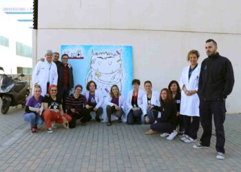 El 8 de marzo, un nuevo mural en la Avenida del Niño del Hospital La Fe reivindica el papel de las trabajadoras de la limpieza