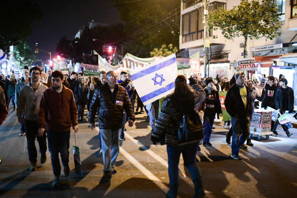 Manifestaciones en Israel para exigir la dimisión de Netanyahu