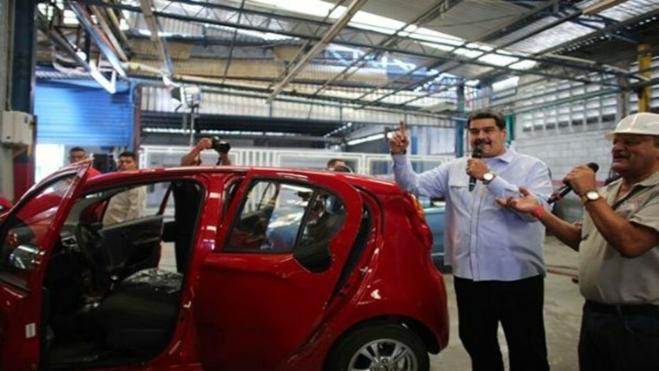 Pdte. Nicolás Maduro anuncia relanzamiento de la industria automotriz