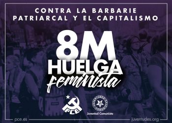 El PCE y la UJCE de León llaman a la huelga feminista del 8 de marzo: “nuestros derechos no se tocan”