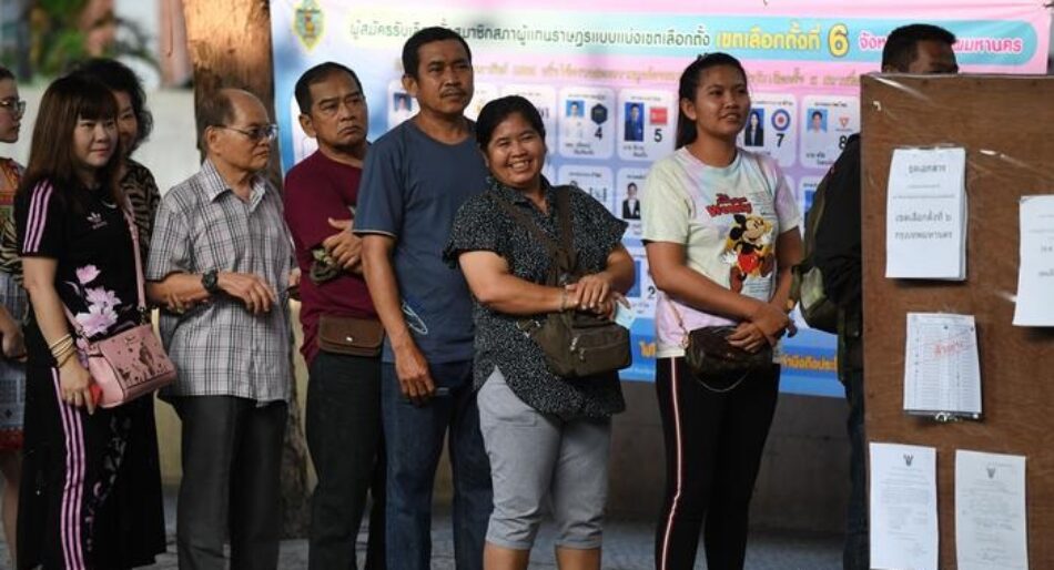 Tailandia celebra sus primeras elecciones tras el golpe de estado de 2014