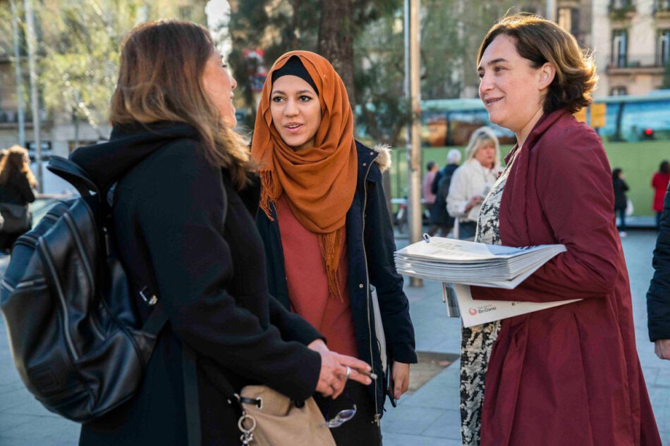 Barcelona en Comú reivindica el gir feminista del govern de la ciutat i se suma a la vaga del 8M