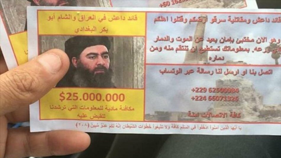 Irak ofrece recompensa de $ 25 millones por el líder de Daesh