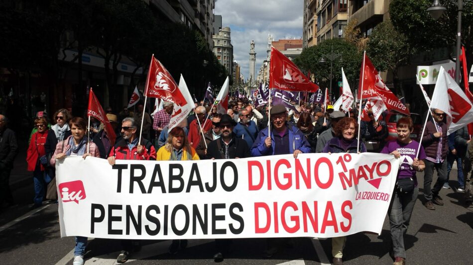 Izquierda Unida León reivindica un 1 de mayo por el empleo de calidad y los salarios dignos