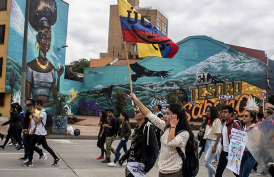 Colombia. Estudiantes se suman a paro nacional del 25 de abril