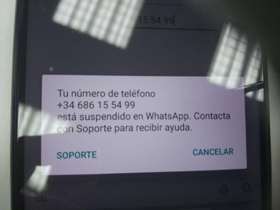 Podemos denuncia que WhatsApp ha censurado su cuenta durante la última semana de campaña electoral