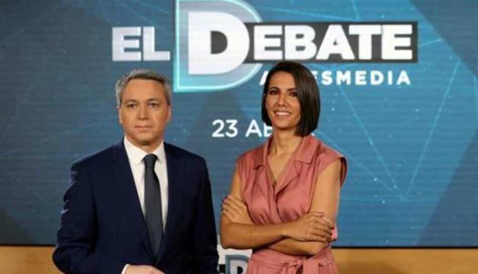 La Junta Electoral Central (JEC) suspenderá el debate electoral de Atresmedia si se incluye a un partido sin representación parlamentaria como Vox