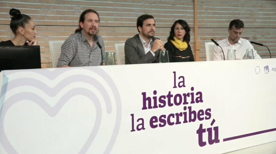 Unidas Podemos lanza su apuesta para liderar la transición energética en España: #RedPública