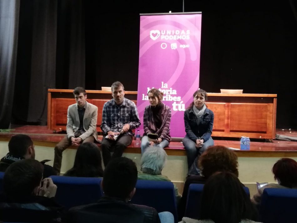 El PCE pide a la sociedad leonesa a un voto masivo para Unidas Podemos
