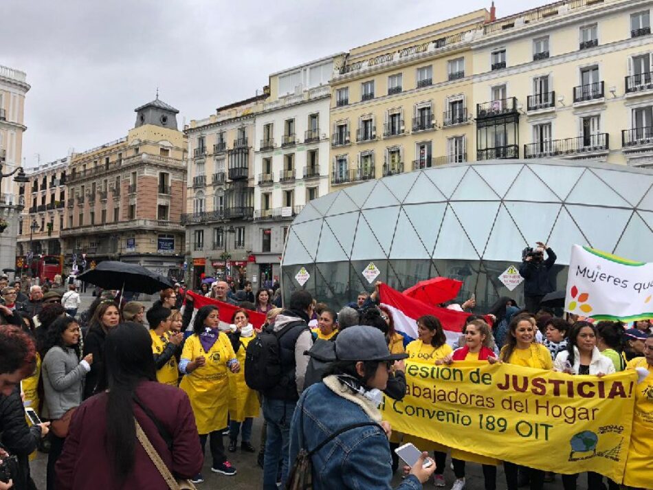 Se constituye en Madrid una plataforma en defensa de los derechos de las empleadas del hogar