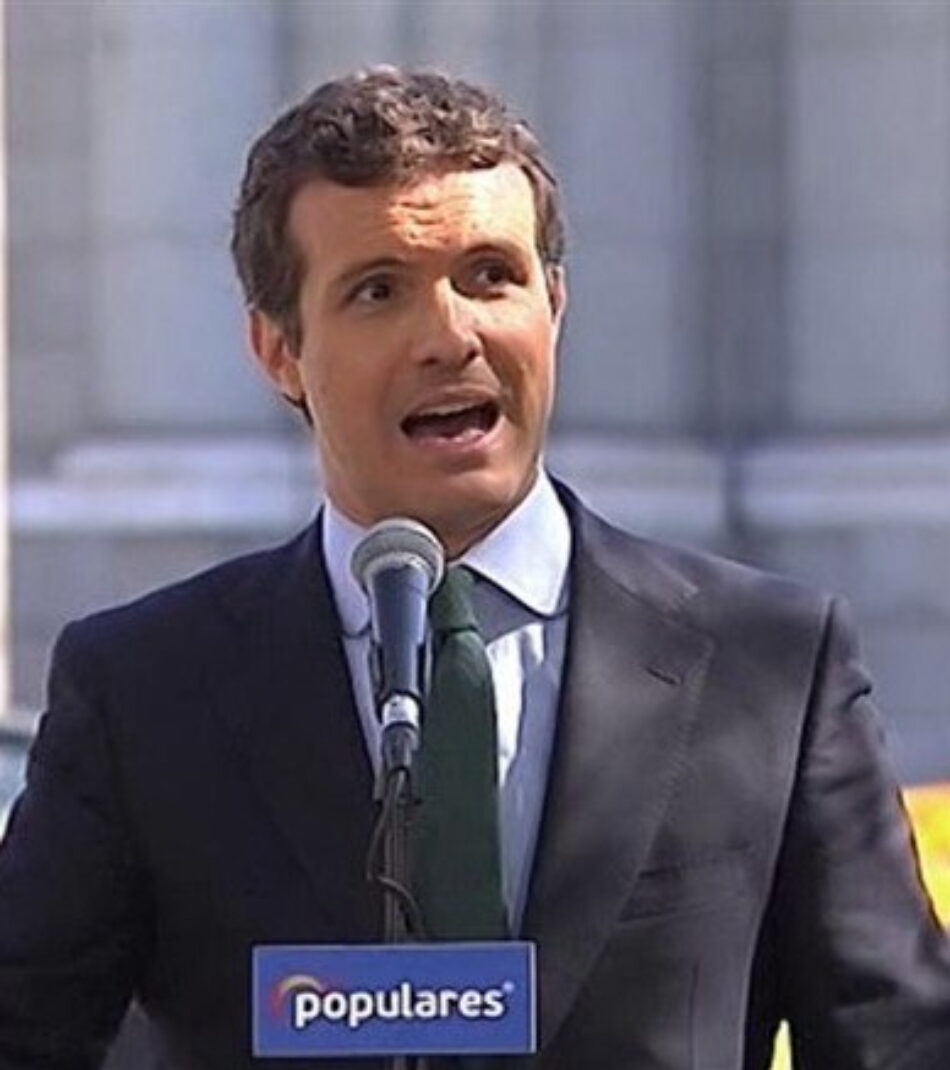 Pablo Casado borra el Sáhara Occidental del programa electoral del PP