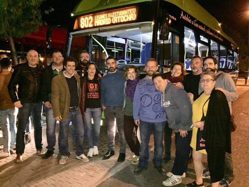 Leganés contará con cinco líneas de autobuses urbanos si gobierna Más Madrid-Leganemos