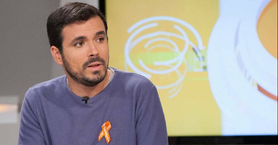 Garzón alerta de que el PSOE acabe pactando con Ciudadanos y que “Rivera sea ministro de Trabajo, y ya sabemos lo que opina de los derechos laborales y de los sindicatos”