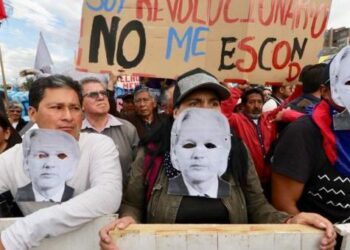 Ecuador. Multitudinaria marcha contra “el mal gobierno y la traición” del presidente Lenín Moreno