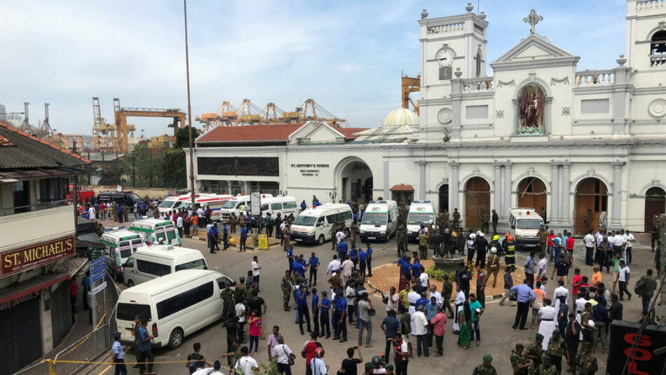 Ascienden a 185 los muertos en la serie de explosiones en Sri Lanka