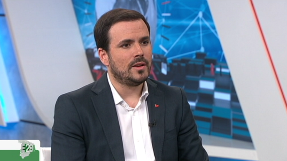 Alberto Garzón avisa que Sánchez “en absoluto” ha descartado pactar con Rivera y que si les dan los números habrá “presiones internas y de los poderes económicos” para hacerlo