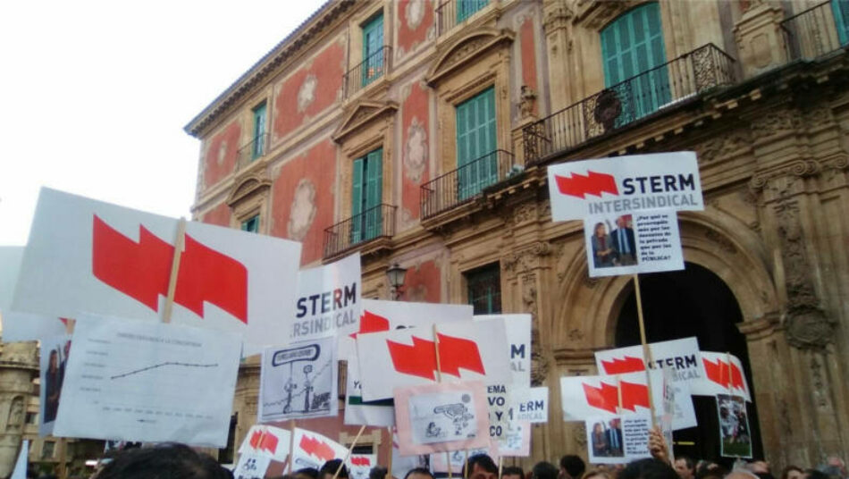 STERM Intersindical denuncia el trato de favor a la educación concertada frente a la pública en Murcia