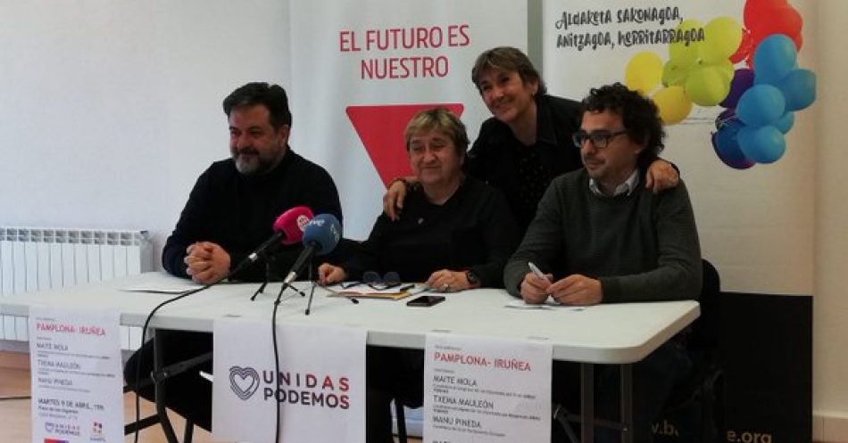 IU de Navarra y Batzarre llaman a la izquierda a “movilizarse para defender el autogobierno navarro en un contexto de recentralización autoritaria”