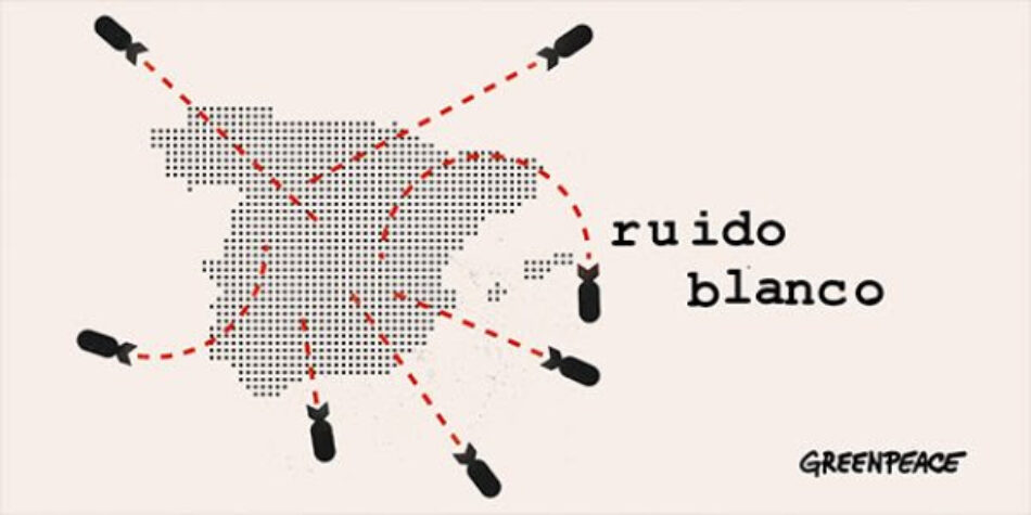 Greenpeace lanza Ruido Blanco una serie sonora que aborda temas de actualidad narrados por Gonzo y producidos por Podium Podcast