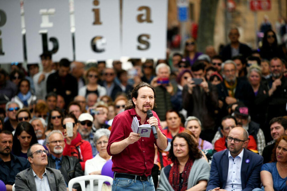 Pablo Iglesias: “España es millones de ciudadanos que tienen que trabajar en condiciones muy difíciles. ¿Por qué no se habla de esa gente?”