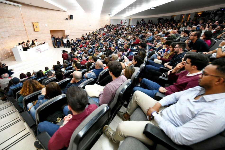 Iglesias: «Se ha mentido a este país diciendo que eficiencia y privatización iban de la mano»